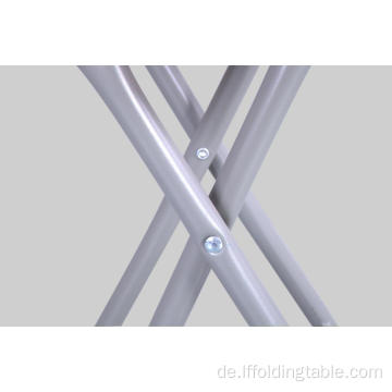 Stahl Kunststoff tragbare runde Hocker Sitz